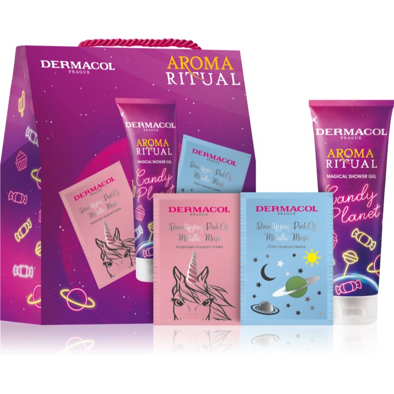 Dermacol Aroma Ritual Candy Planet Geschenkset (für Körper und Gesicht)