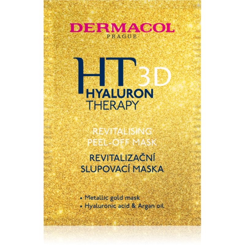 Dermacol HT 3D mascarilla facial revitalizante peel-off con ácido hialurónico 15 ml