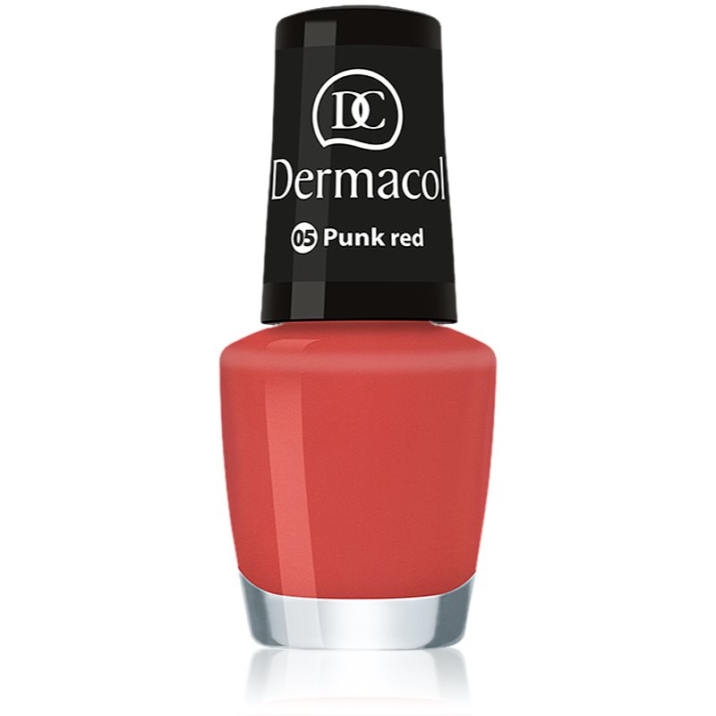 

Dermacol Mini Summer Collection лак для нігтів відтінок 05 Punk Red