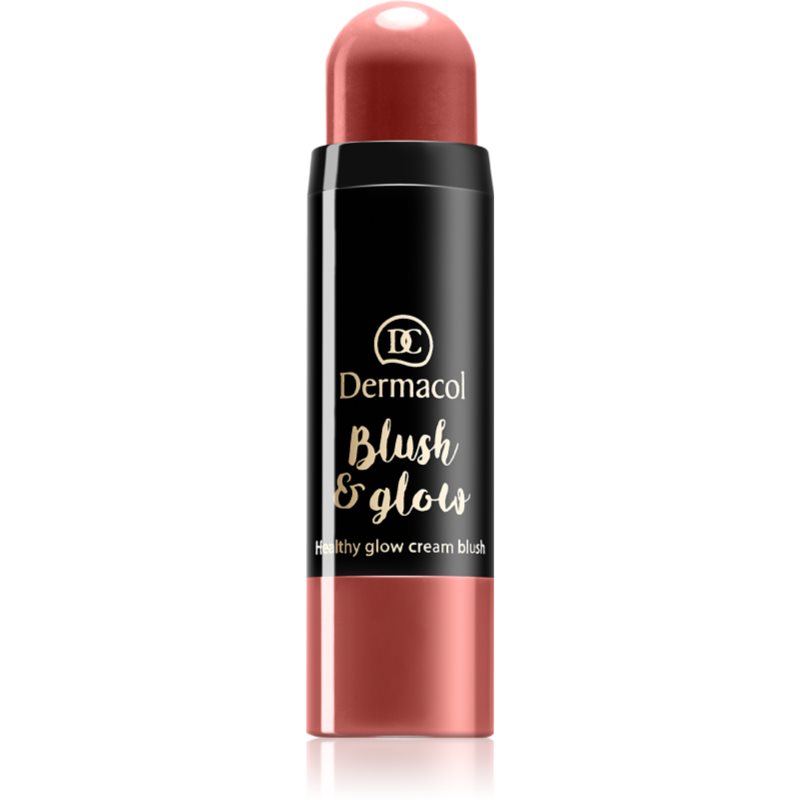 Dermacol Blush & Glow colorete en crema  iluminador tono 04 6,5 g