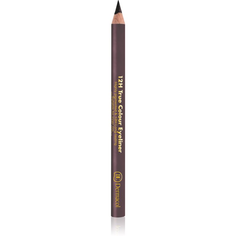 Dermacol 12H True Colour Eyeliner dolgoobstojni svinčnik za oči odtenek 10