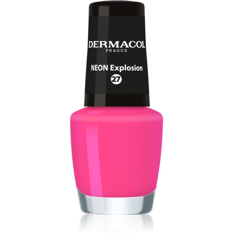 Dermacol Neon неонов лак за нокти цвят 27 Explosion 5 мл.