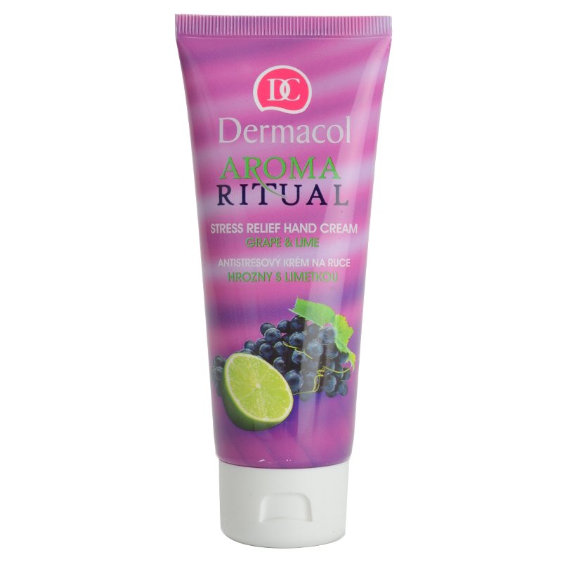 Dermacol Aroma Ritual Grape & Lime creme de mãos anti-stress 100 ml