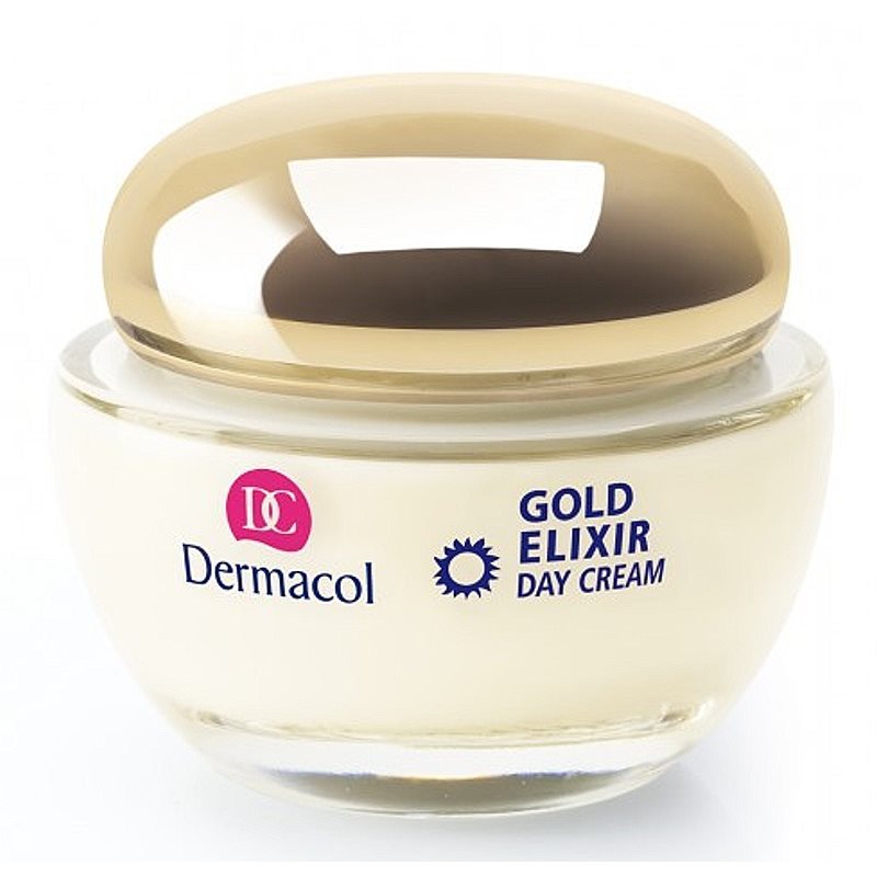 Dermacol Gold Elixir creme de dia rejuvenescedor com caviar 50 ml