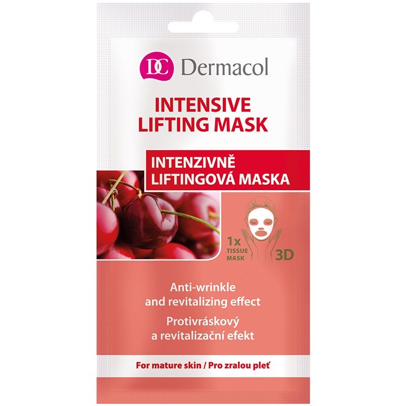 Dermacol Intensive Lifting Mask mascarilla 3D de tejido con efecto lifting 15 ml