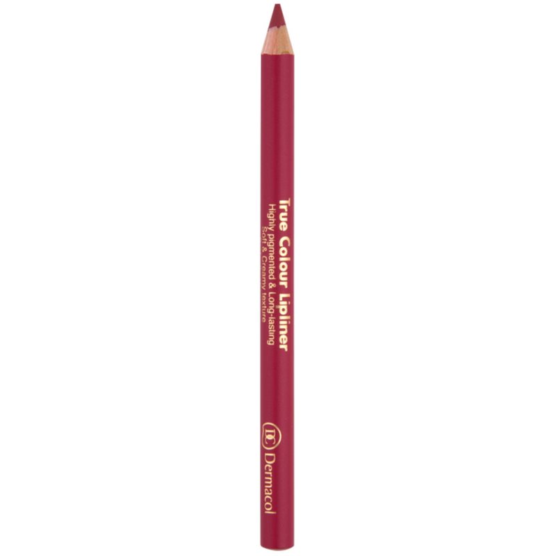 Dermacol True Colour Lipliner lápiz delineador para labios tono 04 4 g