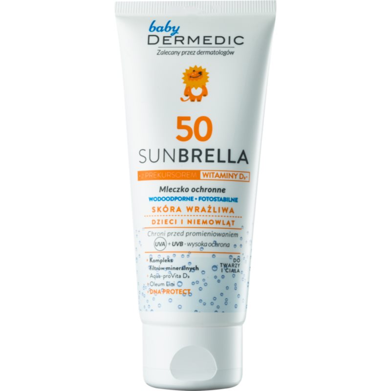Dermedic Sunbrella Baby leite solar mineral SPF 50 100 g