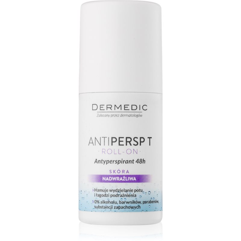 Dermedic Antipersp T антиперспирант рол-он за много чувствителна кожа 48 часа 60 гр.