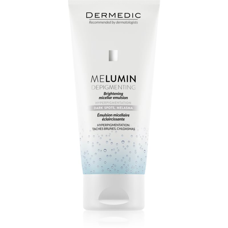 Dermedic Melumin mizellen Reinigungsemulsion Für hyperpigmentierte Haut 200 ml