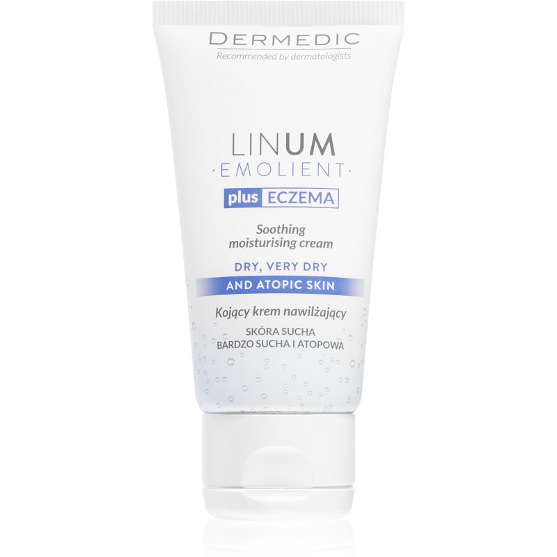 Dermedic Linum Emolient creme hidratante e apaziguador  para pele seca a atópica 50 g