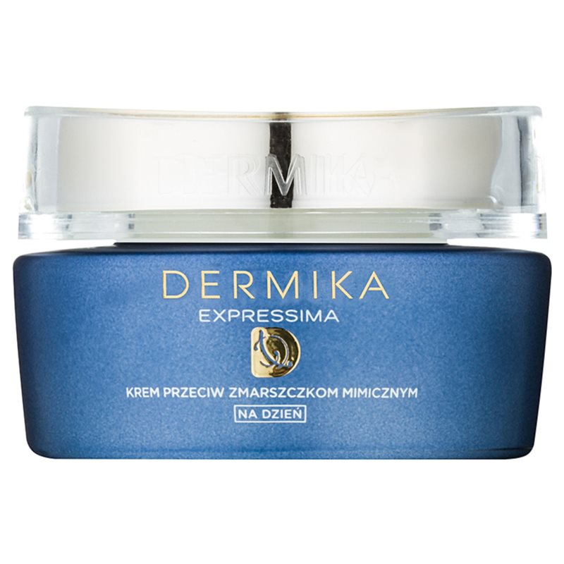 Dermika Expressima crema de día hidratante  para las líneas de expresión 50 ml