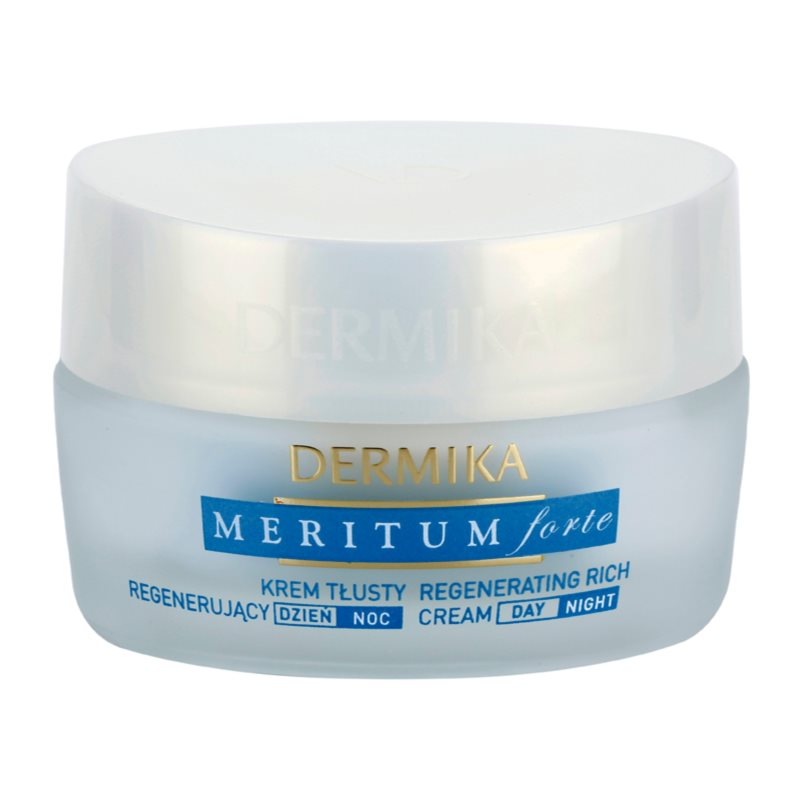 Dermika Meritum Forte creme regenerador   para pele seca 50 ml