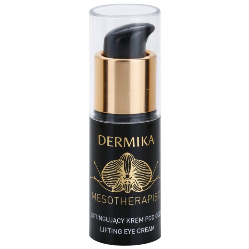 Dermika Mesotherapist crema para contorno de ojos con efecto lifting para pieles maduras (With New Generation Hyaluronic Acid and Black Orchid) 15 ml