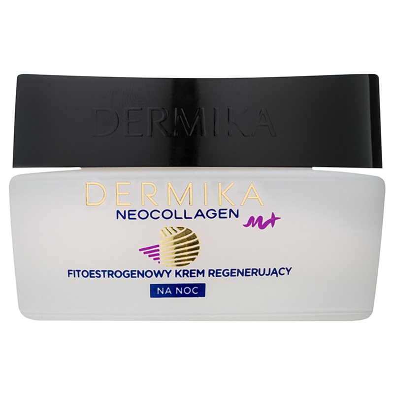 Dermika Neocollagen M+ crema regeneradora de noche con fitoestrógenos 50 ml