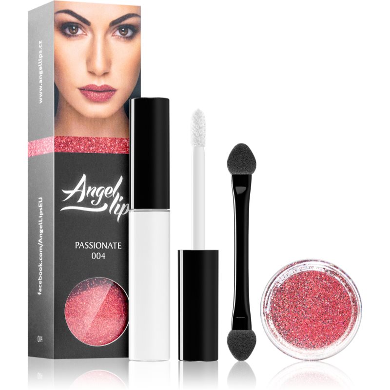 Di Angelo Cosmetics Angel Lips блестящи частици за устни цвят 004 Passionate
