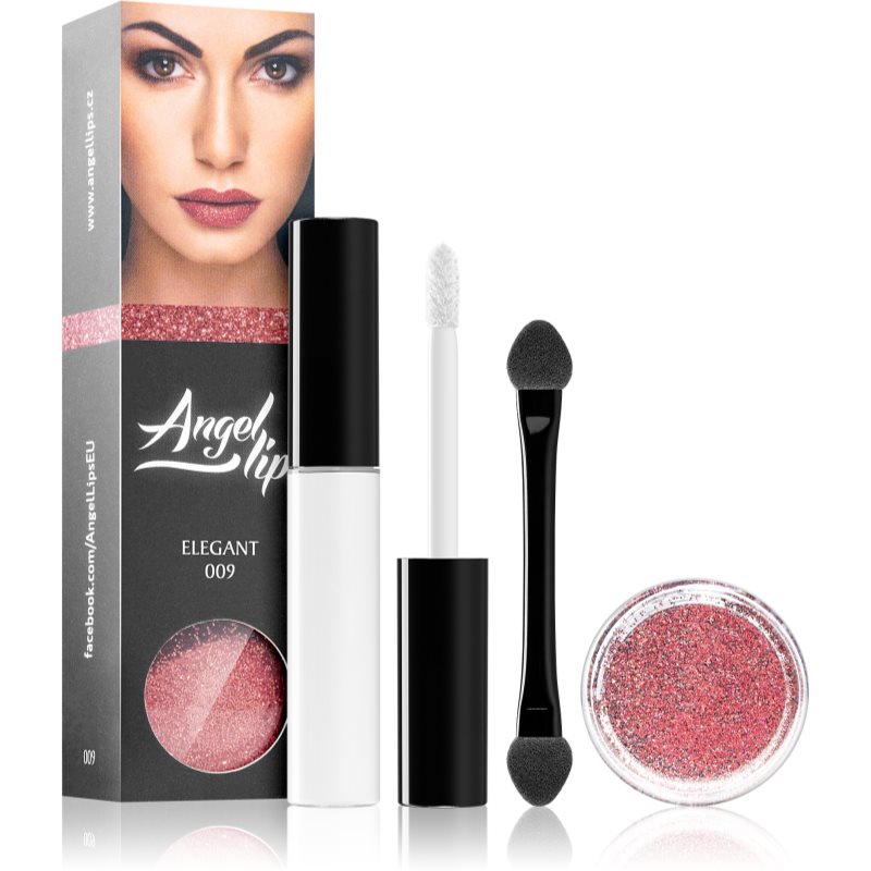 Di Angelo Cosmetics Angel Lips Glitzer für Lippen Farbton 009 Elegant