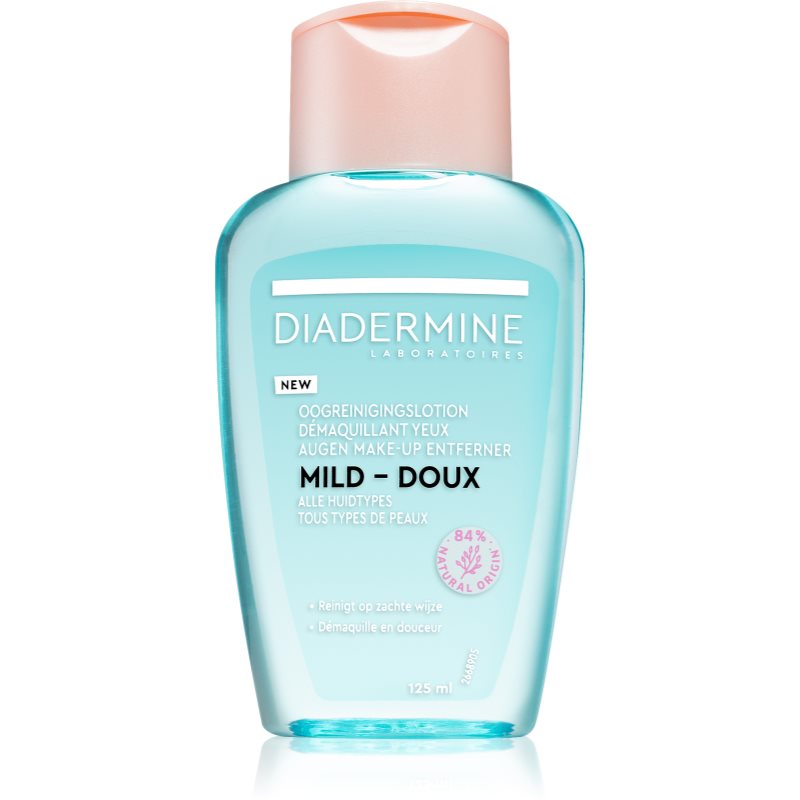 Diadermine Essentials освежаващ продукт за почистване на грим от зоната около очите за всички типове кожа на лицето 125 мл.