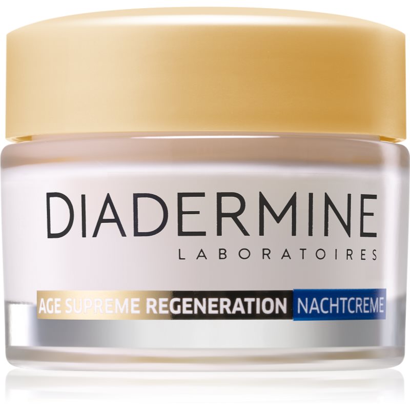 Diadermine Age Supreme Regeneration стягащ нощен крем с регенериращ ефект   за зряла кожа 50 мл.