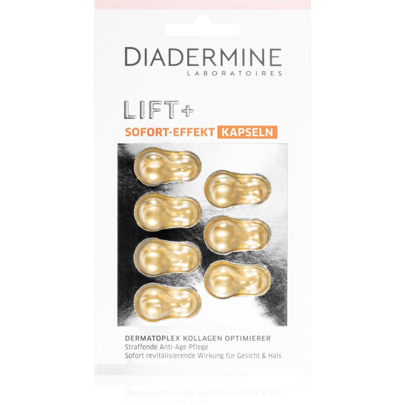 Diadermine Lift+ Lift + nega za glajenje in učvrstitev v kapsulah 7 kos