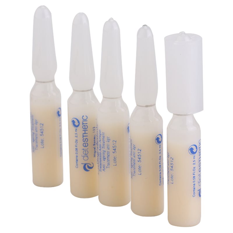 Diet Esthetic Flash lifting serum za učvrstitev kože za vse tipe kože 5x2,5 ml