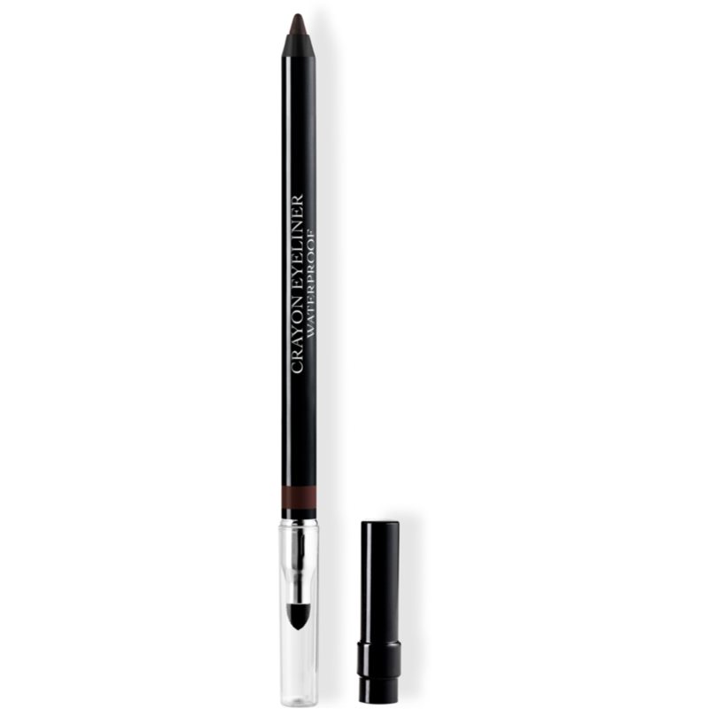 Dior Eyeliner Waterproof tužka na oči s ořezávátkem odstín 594 Intense Brown 1,2 g