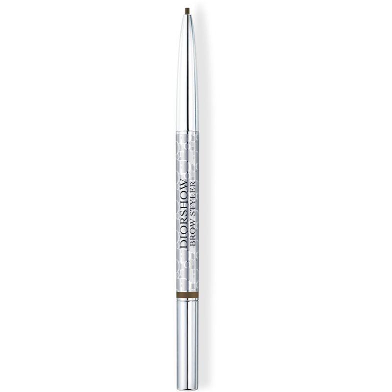 Dior Diorshow Brow Styler szemöldök ceruza kefével árnyalat 002 Universal Dark Brown 0,09 g