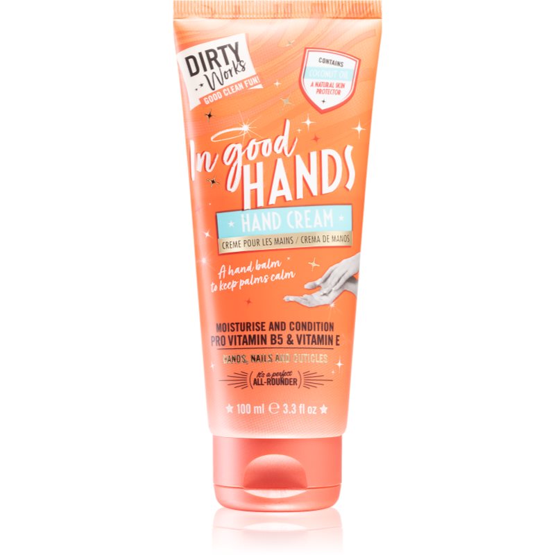 Dirty Works In good hands crema hidratante para uñas y cutículas 100 ml