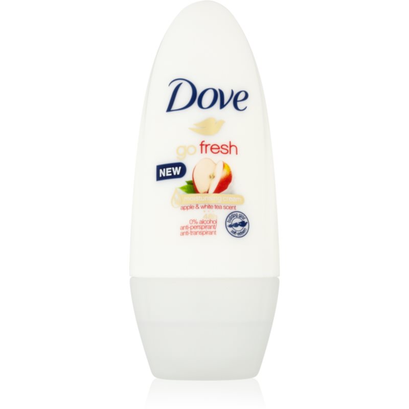 Dove Go Fresh Apple & White Tea antitranspirante con bola 50 ml