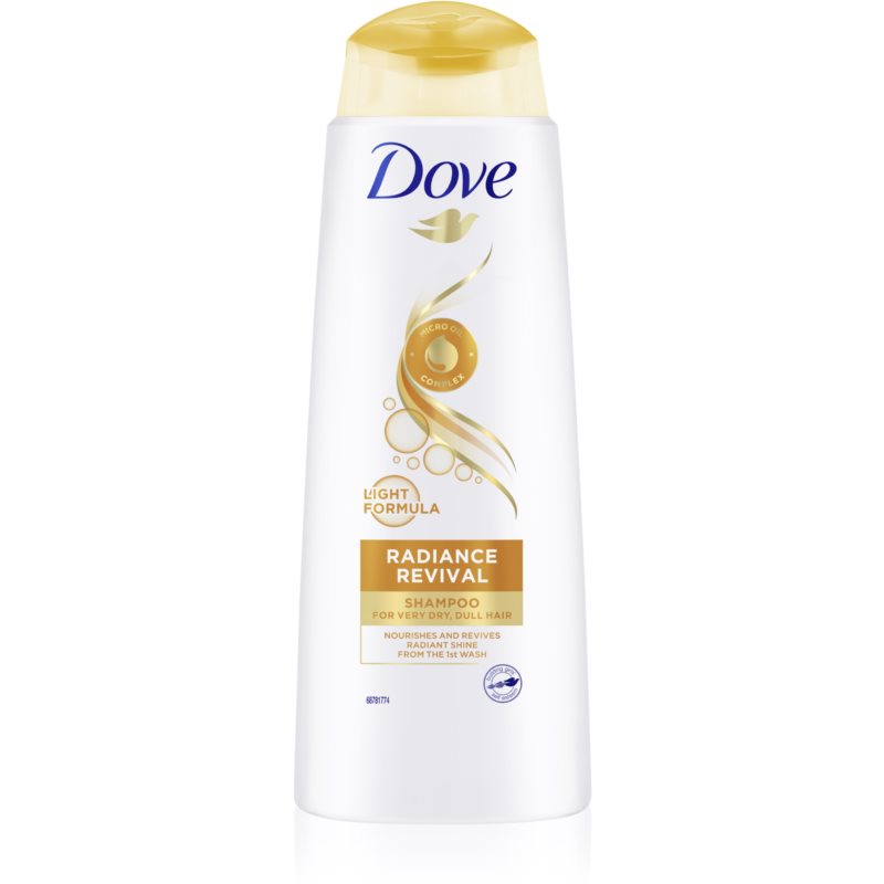 Dove Nutritive Solutions Radiance Revival шампоан  за блясък за суха и крехка коса 400 мл.