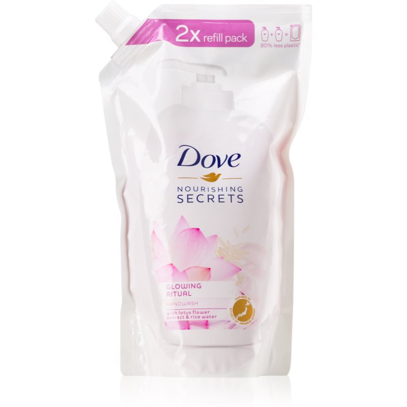 Dove Nourishing Secrets Glowing Ritual flüssige Seife für die Hände Ersatzfüllung 500 ml