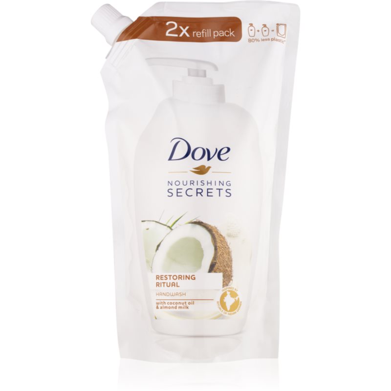 Dove Nourishing Secrets Restoring Ritual nežno tekoče milo za roke nadomestno polnilo 500 ml