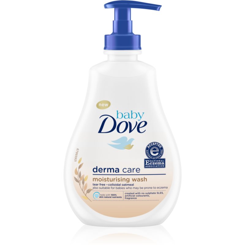Dove Baby Derma Care nawilżający żel oczyszczający dla dzieci 400 ml