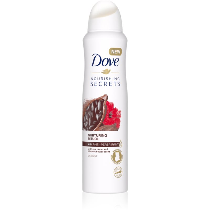 Dove Nourishing Secrets Nurturing Ritual antitranspirante em spray 48 h 150 ml