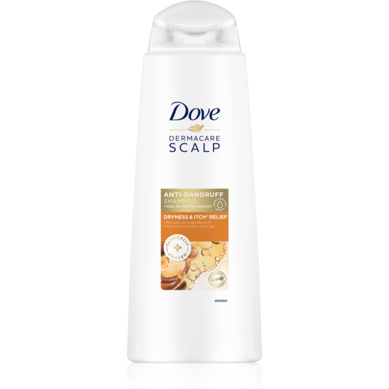 Dove DermaCare Scalp Invigorating Mint hydratační šampon proti lupům 400 ml