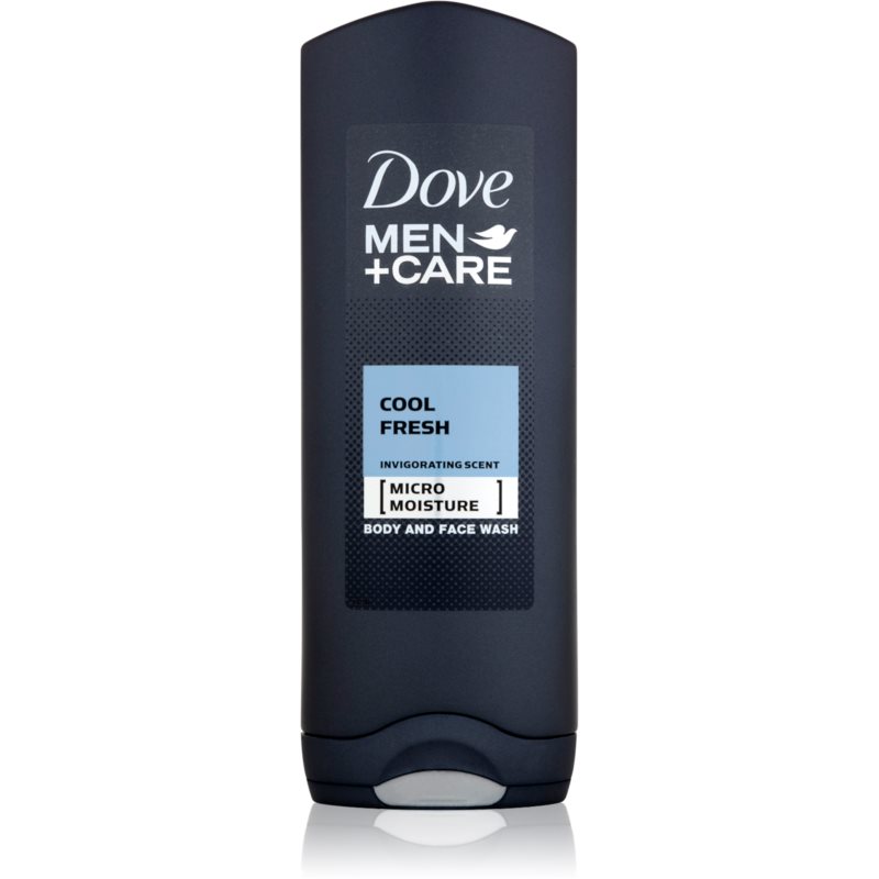 Dove Men+Care Cool Fresh osvěžující sprchový gel na obličej a tělo