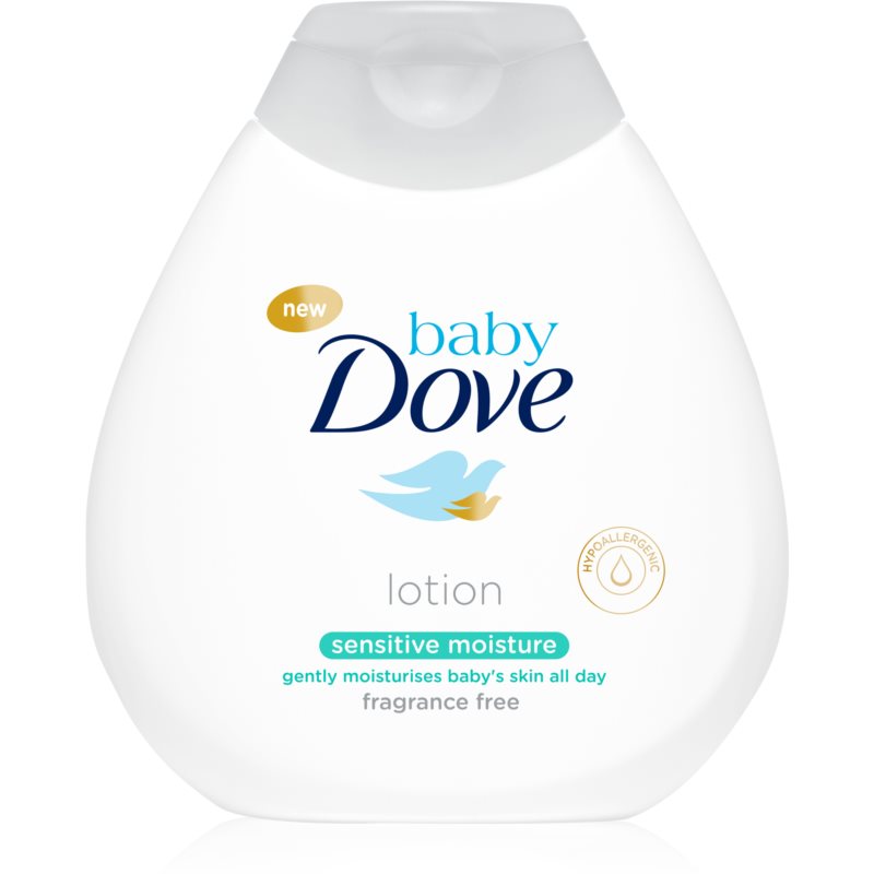 Dove Baby Sensitive Moisture leite corporal hidratante sem perfume 200 ml