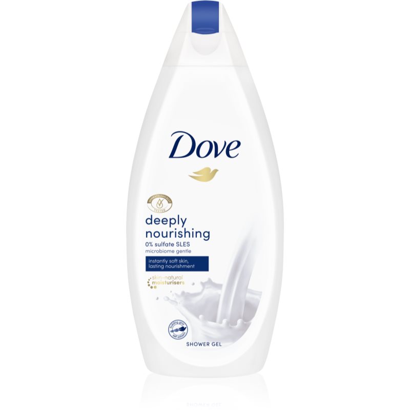 Dove Deeply Nourishing hranilni gel za prhanje 500 ml