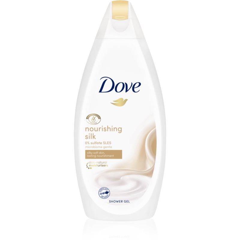 Dove Silk Glow овлажняващ душ гел за мека и гладка кожа 500 мл.