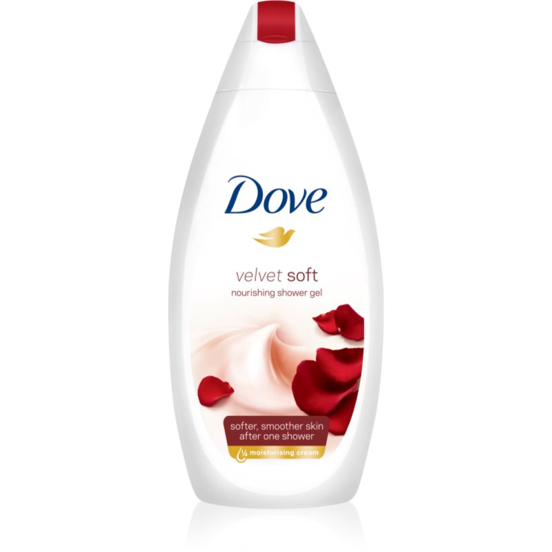 Dove Velvet Soft vlažilen gel za prhanje 500 ml