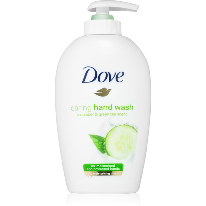 Dove Go Fresh Cucumber & Green Tea jabón líquido de manos con textura suave 250 ml