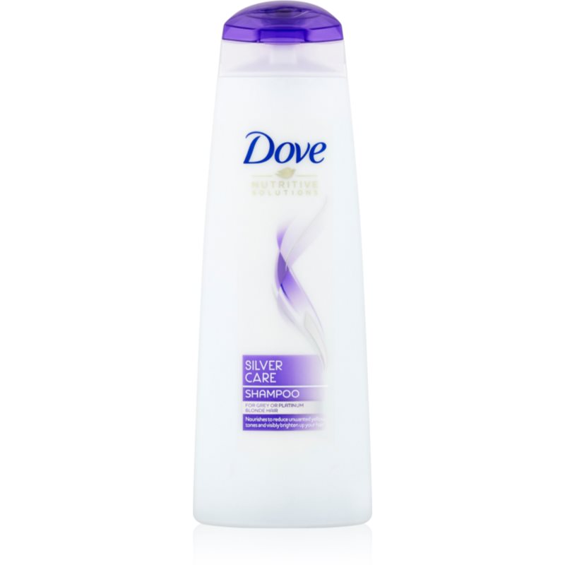 Dove Nutritive Solutions Silver Care champú para el cabello canoso y rubio 250 ml