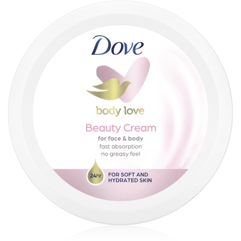 Dove Beauty Cream crema nutritiva para rostro y cuerpo 150 ml