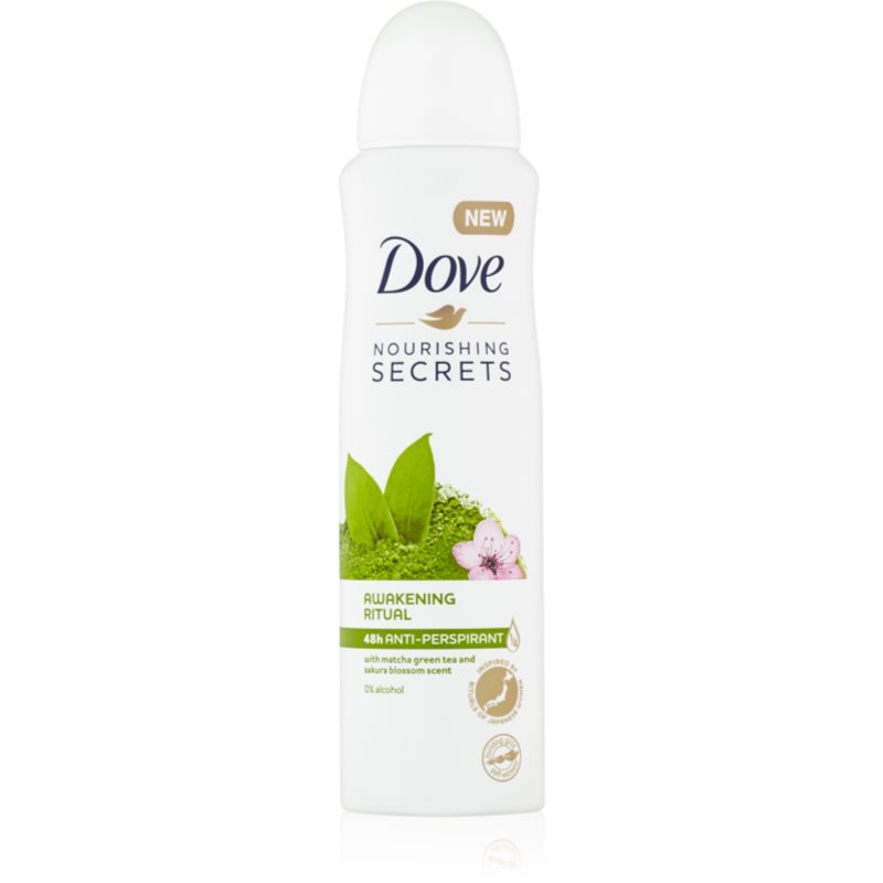 Dove Nourishing Secrets Awakening Ritual antitranspirante em spray com efeito de 48 horas 150 ml