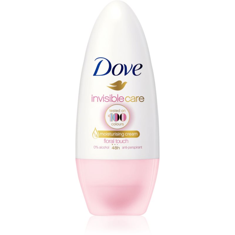 Dove Invisible Care Floral Touch roll-on antibacteriano sem álcool 50 ml