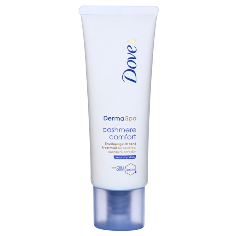 Dove DermaSpa Cashmere Comfort crema restauradora para manos para dejar la piel suave y lisa 75 ml