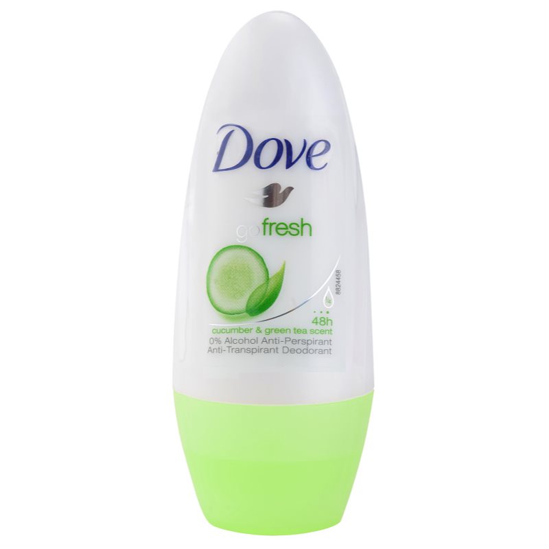 Dove Go Fresh Fresh Touch antitranspirante roll-on pepino e chá verde 48h  50 ml