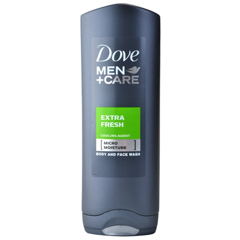 Dove Men+Care Extra Fresh gel de duche para corpo e rosto 250 ml