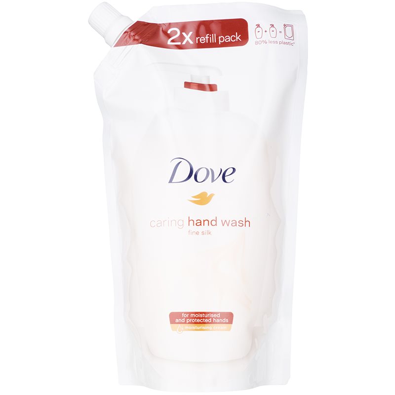 Dove Silk Fine flüssige Seife für die Hände Ersatzfüllung 500 ml