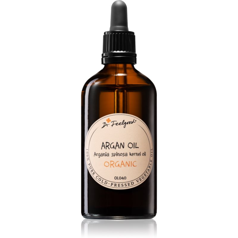 Dr. Feelgood BIO and RAW óleo cosmético de argan para rosto, corpo e cabelo 100 ml