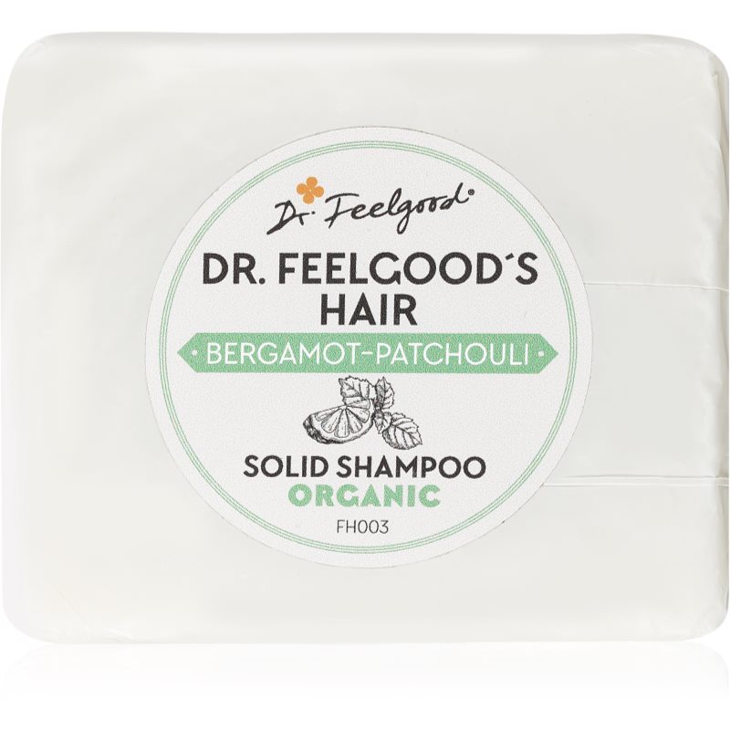 Dr. Feelgood Bergamot-Patchouli organický tuhý šampon 100 g